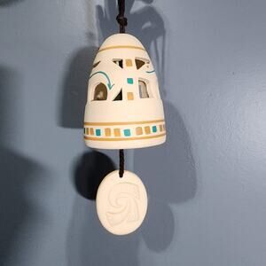 South West Clay Wind Chime, 12in long
